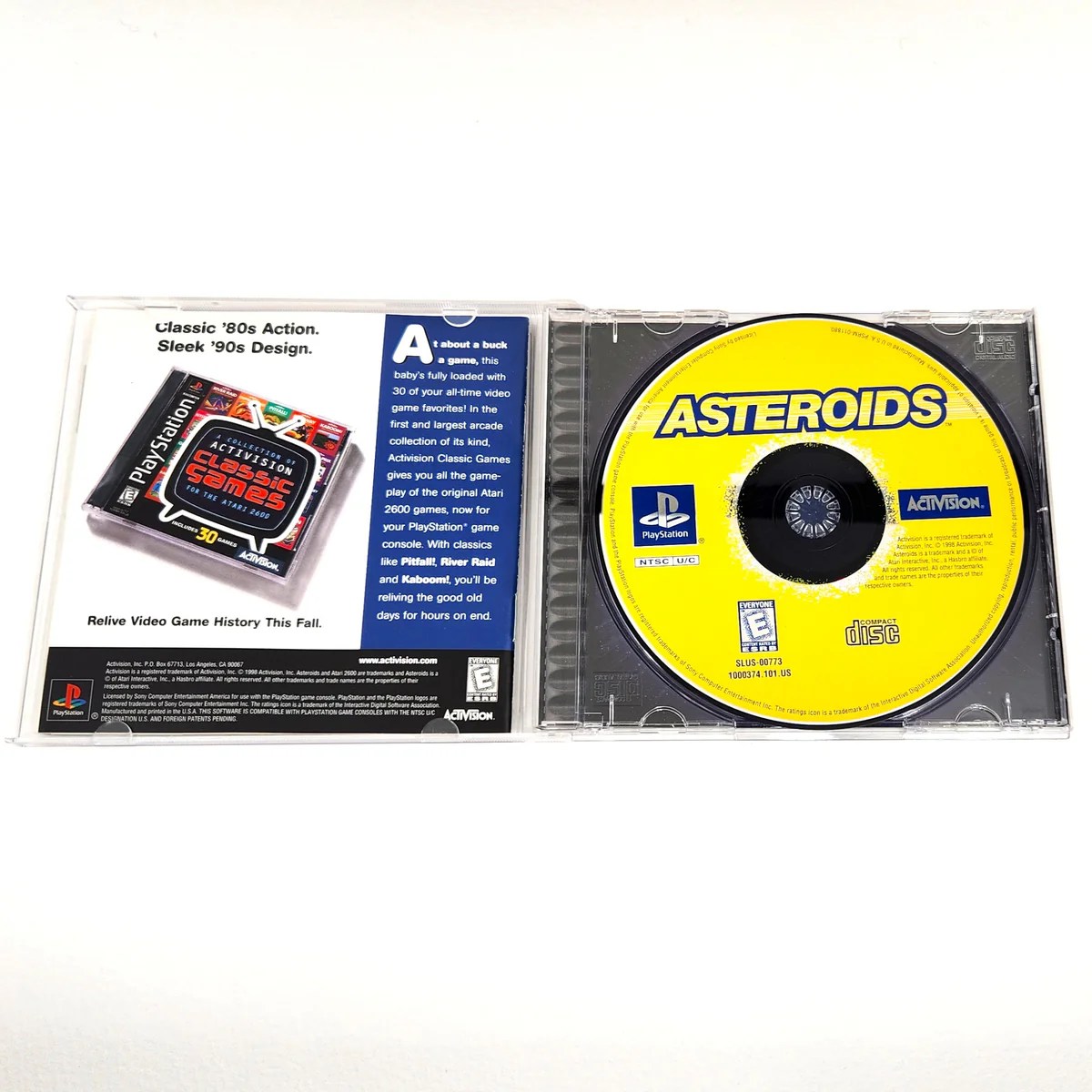 Asteroids video game